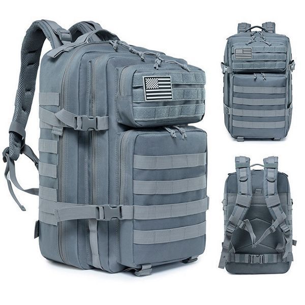 Тактический рюкзак Armour Tactical B1145 Oxford 900D (с системой MOLLE) 45 л Серый AT-B1145-2534 фото