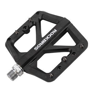 Платформні нейлонові педалі ROCKBROS M906 на промислових підшипниках Чорні RB-M906-4007 фото