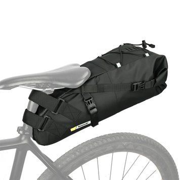 Велосипедна телескопічна сумка підсідельна Rhinowalk RK5110BK Чорний RWK-RK5110BK-4434 фото