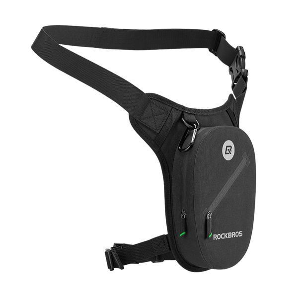 Спортивна мото сумка поясна (крос боді) ROCKBROS AS-081 Чорний RB-99210081001-2897 фото