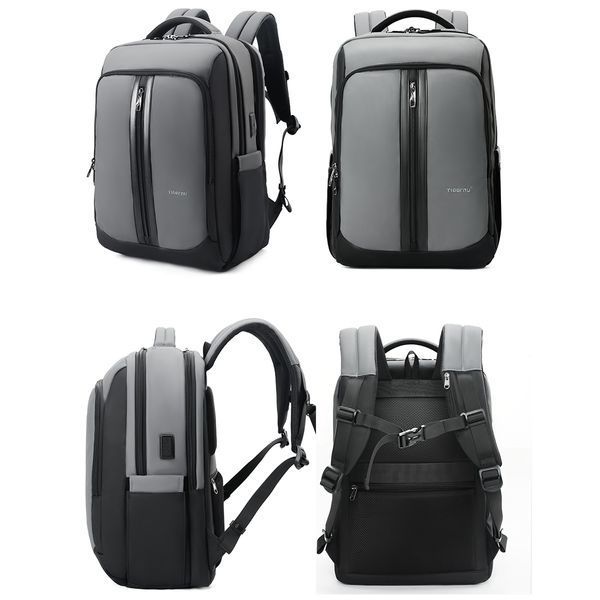 Міський рюкзак Tigernu T-B9600 для ноутбука 15,6" 23 л Сірий TGN-T-B9600-4598 фото