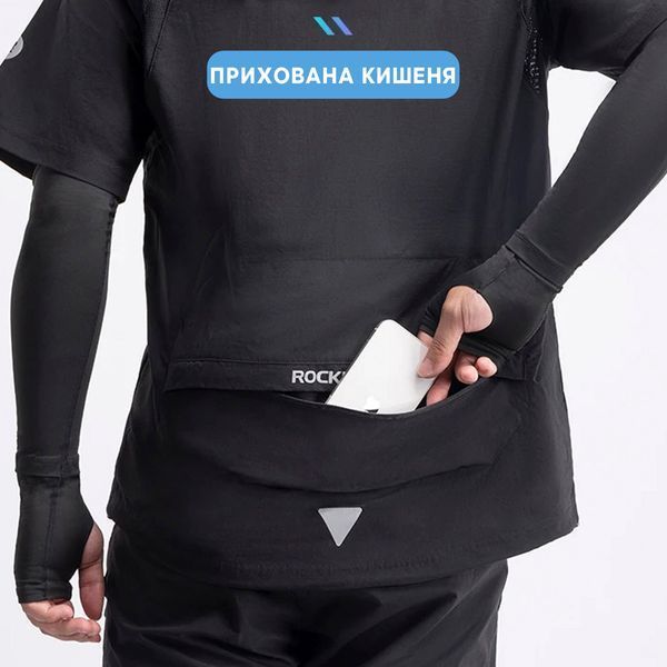 Спортивний костюм універсальний 5 в 1 ROCKBROS ZH-YPW031 розмір L Чорний RB-ZH-YPW031-5141 фото