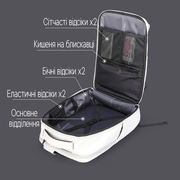 Городской рюкзак Mark Ryden MR9004 для ноутбука 17,3" 19 л Серый MR9004-G1-4591UA фото