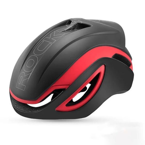 Вело шлем ROCKBROS HC-52 (55-58 см) In-Mold Черный с красным RB-HC52-3867 фото