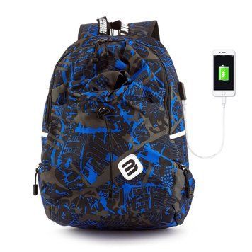 Рюкзак Mark Ryden MR6008 DynamicPlanet для ноутбука 15,6" с USB объем 23 л. Темно-синий MR6008CD-07-2485UA фото