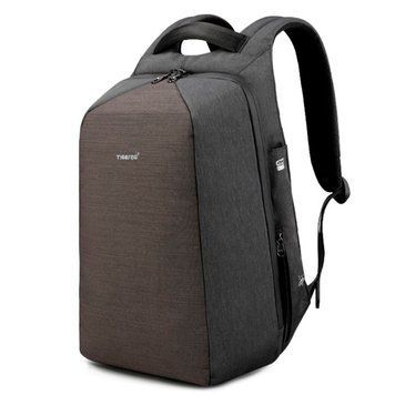 Рюкзак городской Tigernu T-B3361 для ноутбука 15.6" с USB и выдвижным замком объем 20л. Темно-серый TGN-T-B3361-1861 фото
