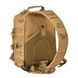 Тактический военный рюкзак-сумка с одной лямкой Armour Tactical М4 Oxford 600D (с системой MOLLE) 20 литров Зеленый Пиксель AT-M4BG-4063 фото 3