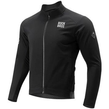 Зимня велосипедна спортивна бігова куртка для 0-15&deg;C ROCKBROS YDWTN01 Розмір 2XL Чорна RB-YDWTN01-5352 фото