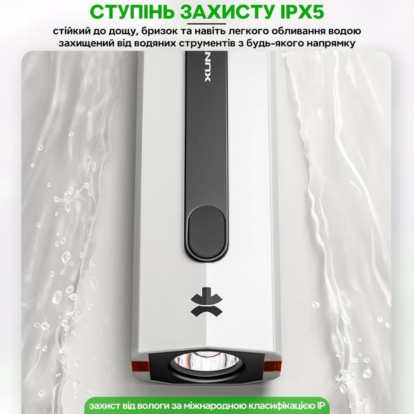 Велосипедный фонарь 400 LM XUNTING XT090 Белый XT-XT090-6952 фото