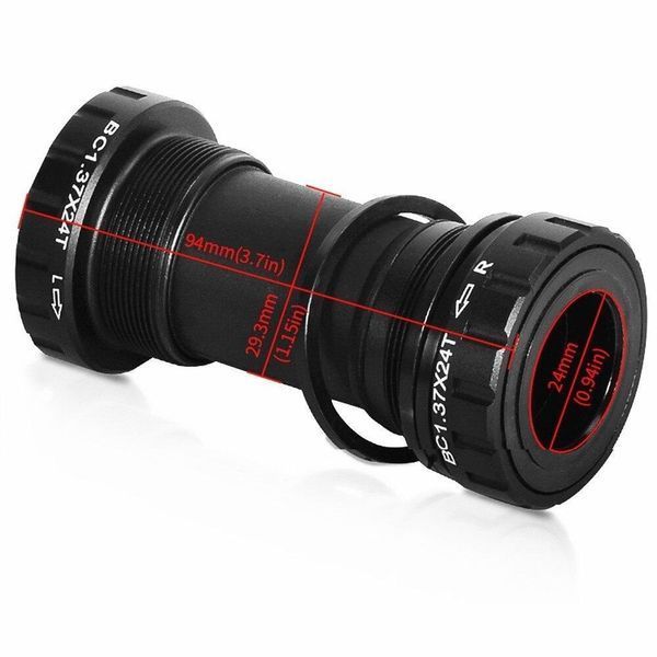 Комплект шатунів SYTXO Narrow Wide Hollowtech 2 AL6061-T6 104 BCD 170 мм із зіркою 34T SYTXO-CS3738UA фото