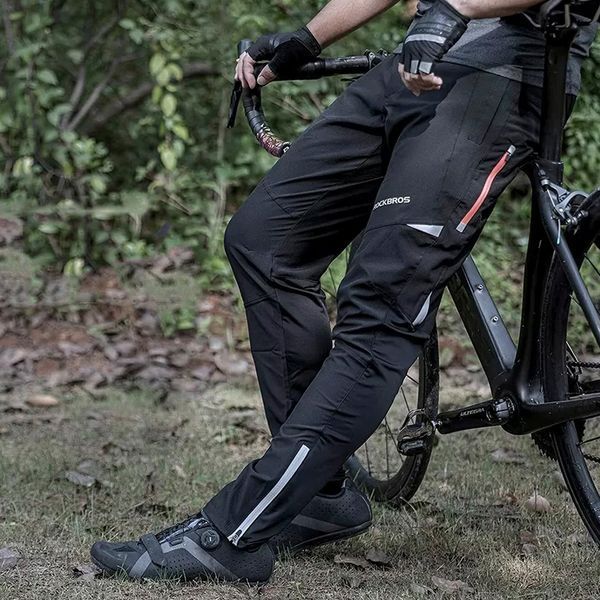 Штани спортивні велосипедні еластичні демісезон ROCKBROS RKCK0001 розмір 4XL Чорні RB-RKCK0001-5817 фото