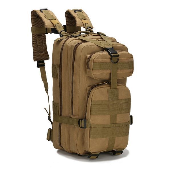 Тактичний рюкзак Armour Tactical М25 Oxford 600D (з системою MOLLE) 25 літрів Койот AT-M25-1636 фото