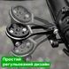 Крепление для велосипеда под Garmin Bryton Wahoo GoPro велокомпьютеров и фонариков ROCKBROS 2900010 Черное M RB-2900010-5205 фото 5