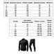 Спортивний костюм кофта та штани 2 в 1 ROCKBROS ZH-YP005 розмір M Чорний RB-ZH-YP005-5147 фото 9