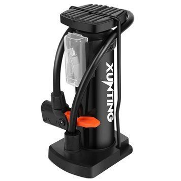 Насос/насос ножной XUNTING XP0411 140 PSI / 9,6 BAR Черный XT-XP0411-6912 фото
