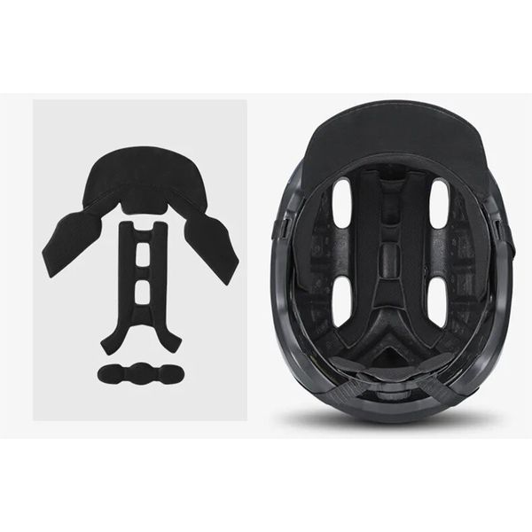 Вело шолом ROCKBROS WT-09 (57-62 см) In-Mold Чорний RB-WT-09-3870 фото