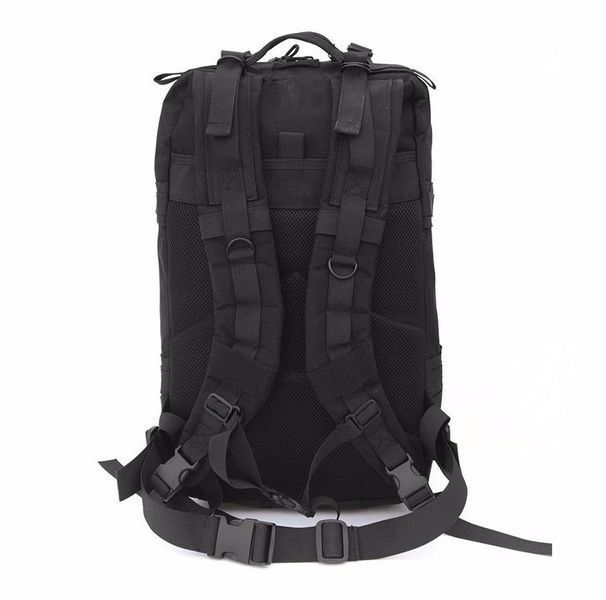 Тактичний рюкзак Armour Tactical C35 Oxford 600D (з системою MOLLE) 35 літрів Чорний AT-C35-1638 фото