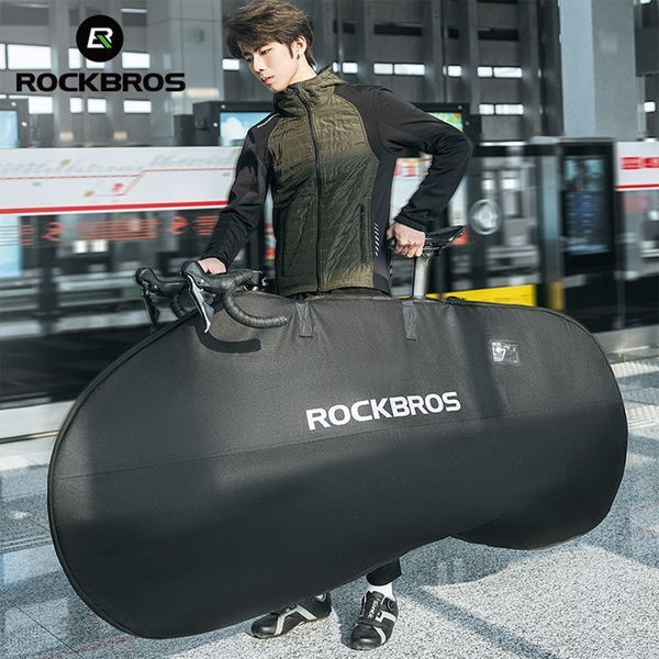 Сумка чохол для перенесення велосипедів 26" 27.5" 700C  переносна ROCKBROS D1678 Чорна RB-D1678-6570 фото
