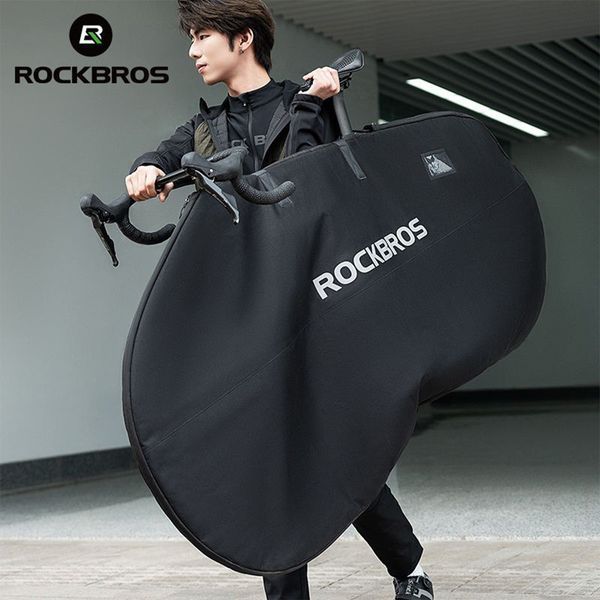 Сумка чохол для перенесення велосипедів 26" 27.5" 700C  переносна ROCKBROS D1678 Чорна RB-D1678-6570 фото