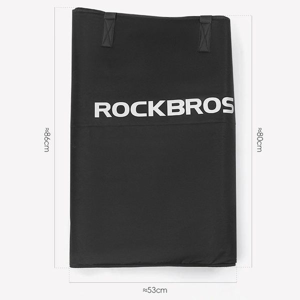 Сумка чохол для перенесення велосипедів 26" 27.5" 700C  переносна ROCKBROS D1678 Чорна RB-D1678-6570 фото