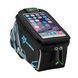 Велосипедна сумка на раму ROCKBROS RB-016-5 Чорний із синім RB-016-5-1333 фото 1