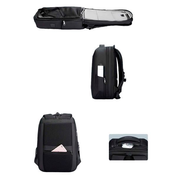 Рюкзак міський розширюваний Mark Ryden Rock MR9405SJ 26 л 15,6" Чорний MR9405SJ-4300UA фото