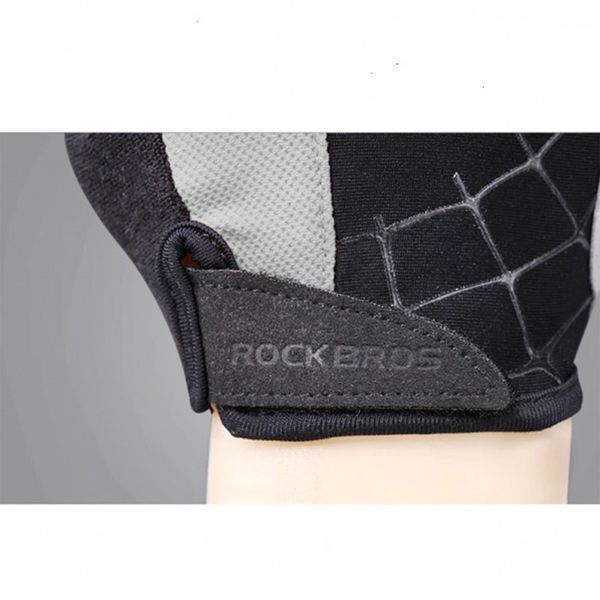 Рукавички безпалі для тренувань ROCKBROS S109 Чорний з зеленим Розмір: S RB-S109-2389 фото
