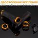 Грипсы ручки для руля велосипеда с барендами ROCKBROS BT1011 Желтый RB-BT1011-6633 фото 4