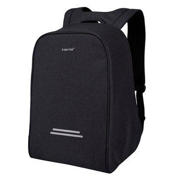 Рюкзак городской антивор Tigernu T-B3213 для ноутбука 15.6" с USB объем 20л. Черный TGN-T-B3213-1872 фото