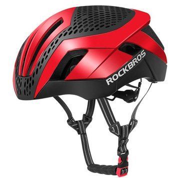 Вело шолом ROCKBROS TT-30 (57-62 см) In-Mold Червоний з чорним RB-TT-30-2786 фото