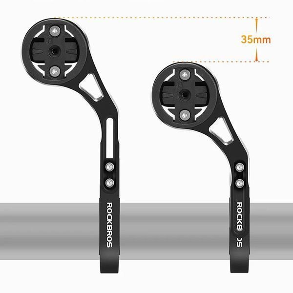 Универсальное телескопическое крепление Garmin Wahoo Bryton и для фонариков и GoPro ROCKBROS FK-303 Черный RB-FK-303-4928 фото