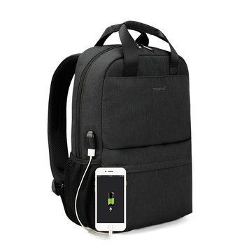 Рюкзак міський Tigernu T-B3508 для ноутбука 15,6&raquo; з USB об'єм 18л. Чорний TGN-T-B3508-1865 фото