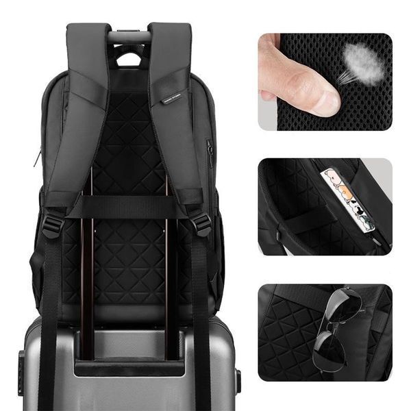 Рюкзак Mark Ryden Packet MR9309 объем 14 л для ноутбука 15,6" Черный MR9309-00-2597UA фото