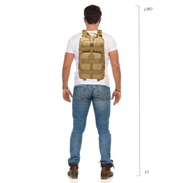 Тактический рюкзак Armour Tactical C35 Oxford 600D (с системой MOLLE) 35 литров Койот AT-C35-1645 фото