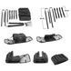 Мотоциклетка сумка Rhinowalk MTR4080BK 60-80л розширюваний кофр на багажник MOLLE Чорний RWK-MT4080-7416 фото 4