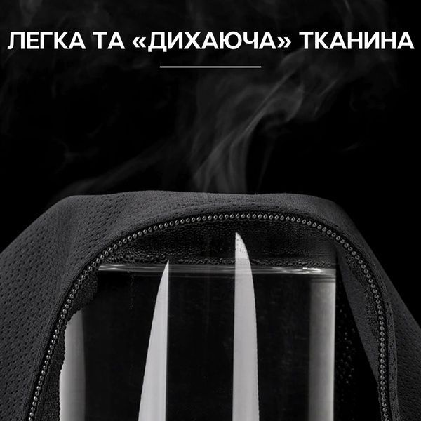 Джерсі футболка з коротким рукавом спортивний одяг ROCKBROS RK1009 Розмір S Чорний RB-RK1009-6458 фото