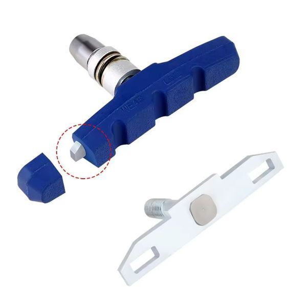 Тормозные колодки V-brake TOOPRE 70 мм с индикатором износа для MTB и шоссейного велосипеда Черные TPR-V-BRAKE-6793 фото