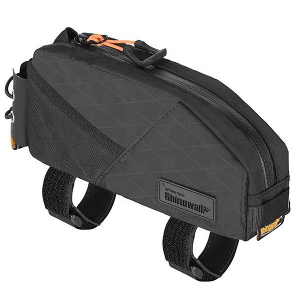 Сумка на раму за виніс велосипеда Rhinowalk BHD0014 1.2 л нейлон Чорна RWK-BHD0014-7328 фото