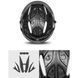 Вело шлем с магнитным визором ROCKBROS WT018S (57-62 см) In-Mold Синий RB-WT-018S-3879 фото 8