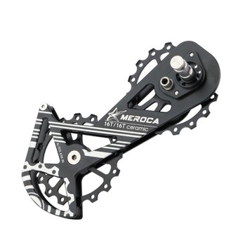 Алюмінієва лапка заднього перемикача MEROCA RD-R8700 OSPW для Shimano 5800/5700/4600/4700/105/6600/Tiagra Чорний MRS-RD-R8700-3700UA фото